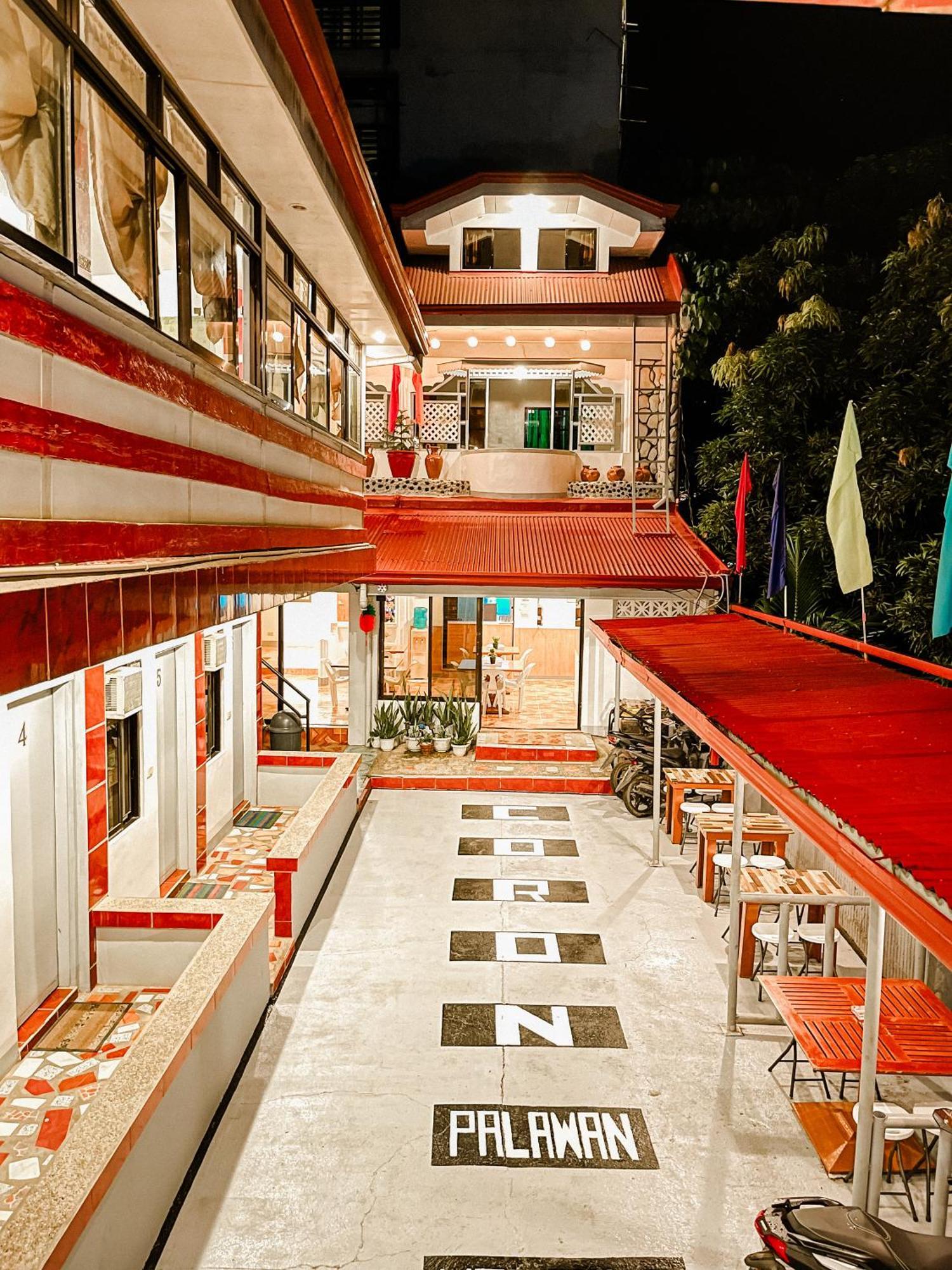 Mario'S Travellers Inn Coron Dış mekan fotoğraf